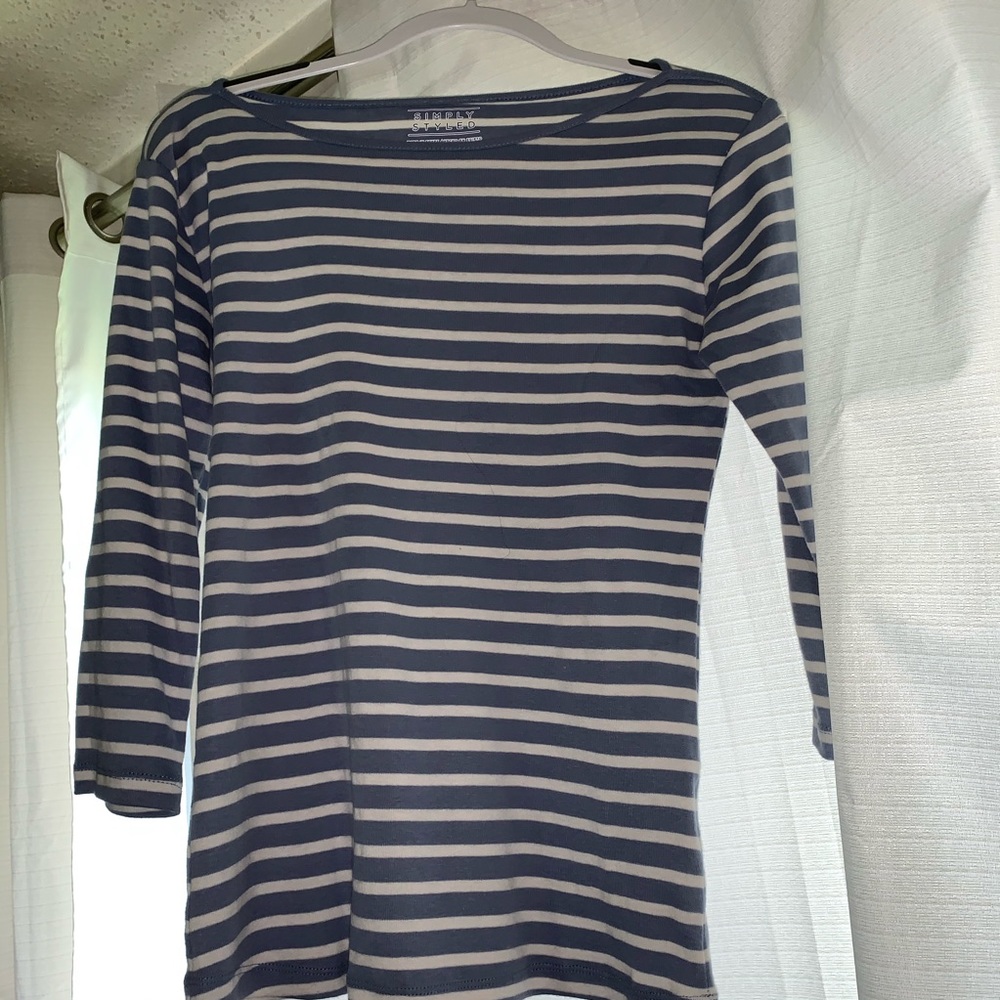 SALE!!!! classy boat neck shirt